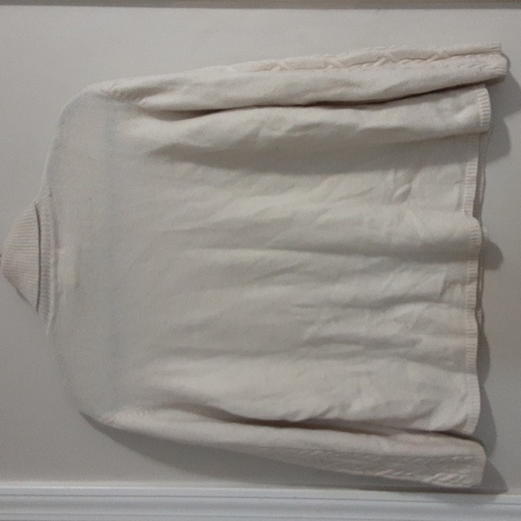 Vintage Austin Reed sweater pullover cashmere women beige Turtleneck soft comfy - Picture 2 of 5